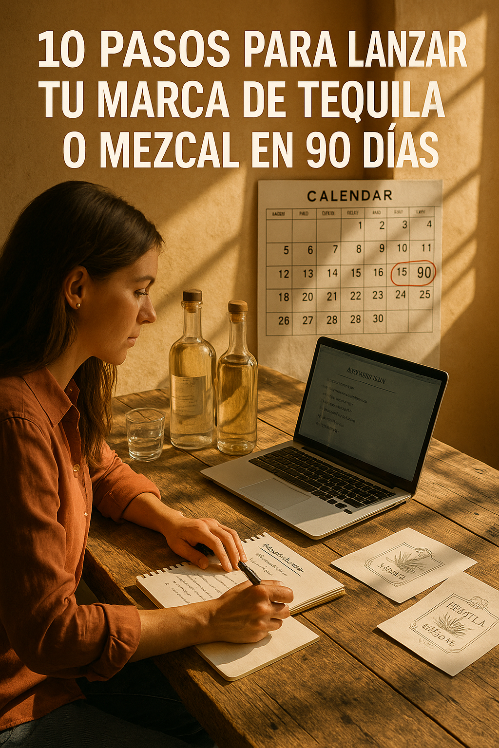 10 pasos para lanzar tu marca de tequila o mezcal en 90 días