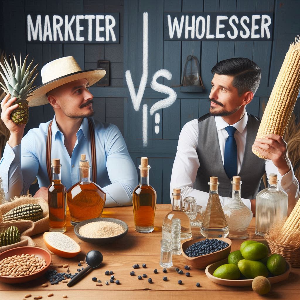 Comercializador vs. Mayorista: ¿Cuál es la mejor opción para vender tequila y mezcal?