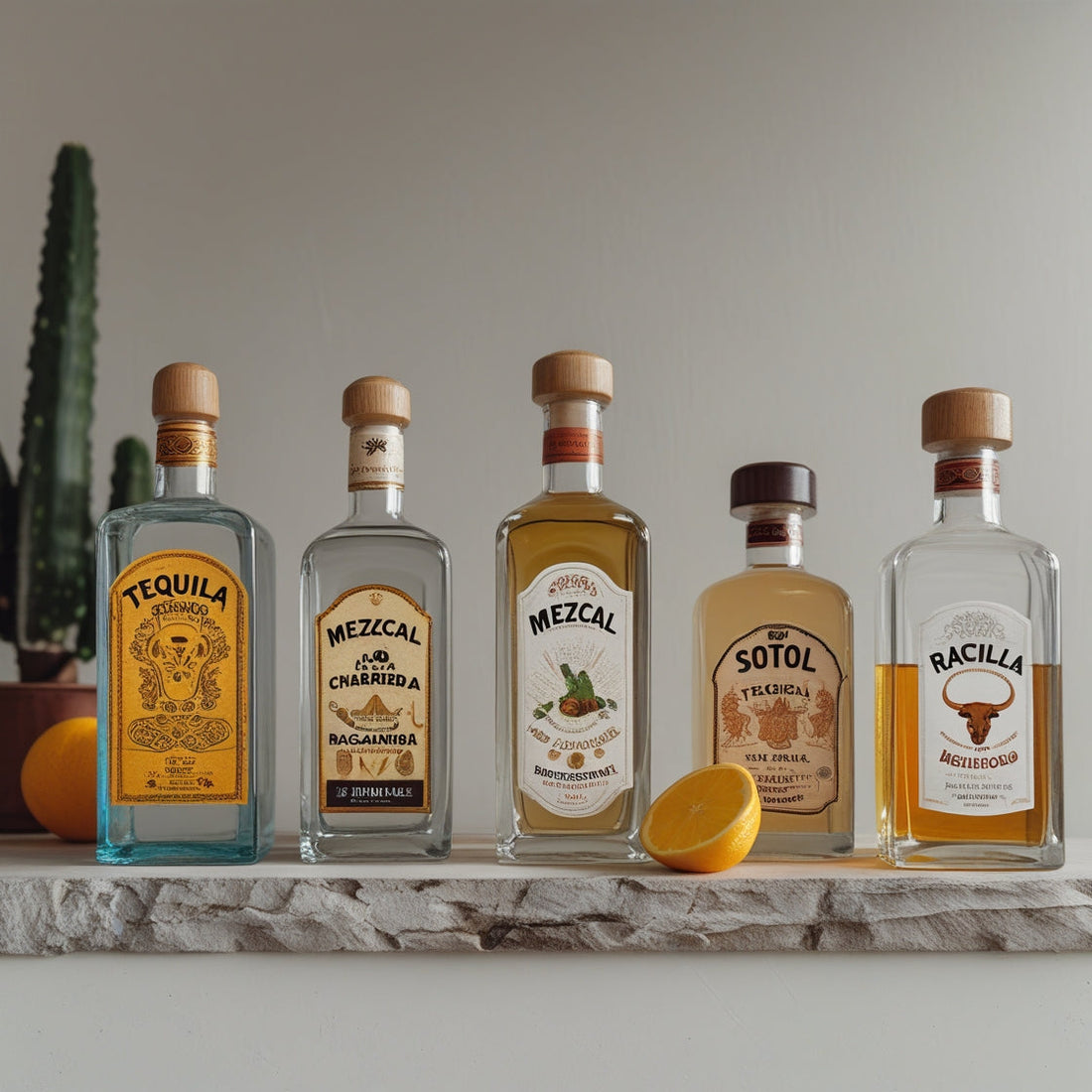 Cómo elegir entre tequila, mezcal, charanda, bacanora, sotol o raicilla para tu marca
