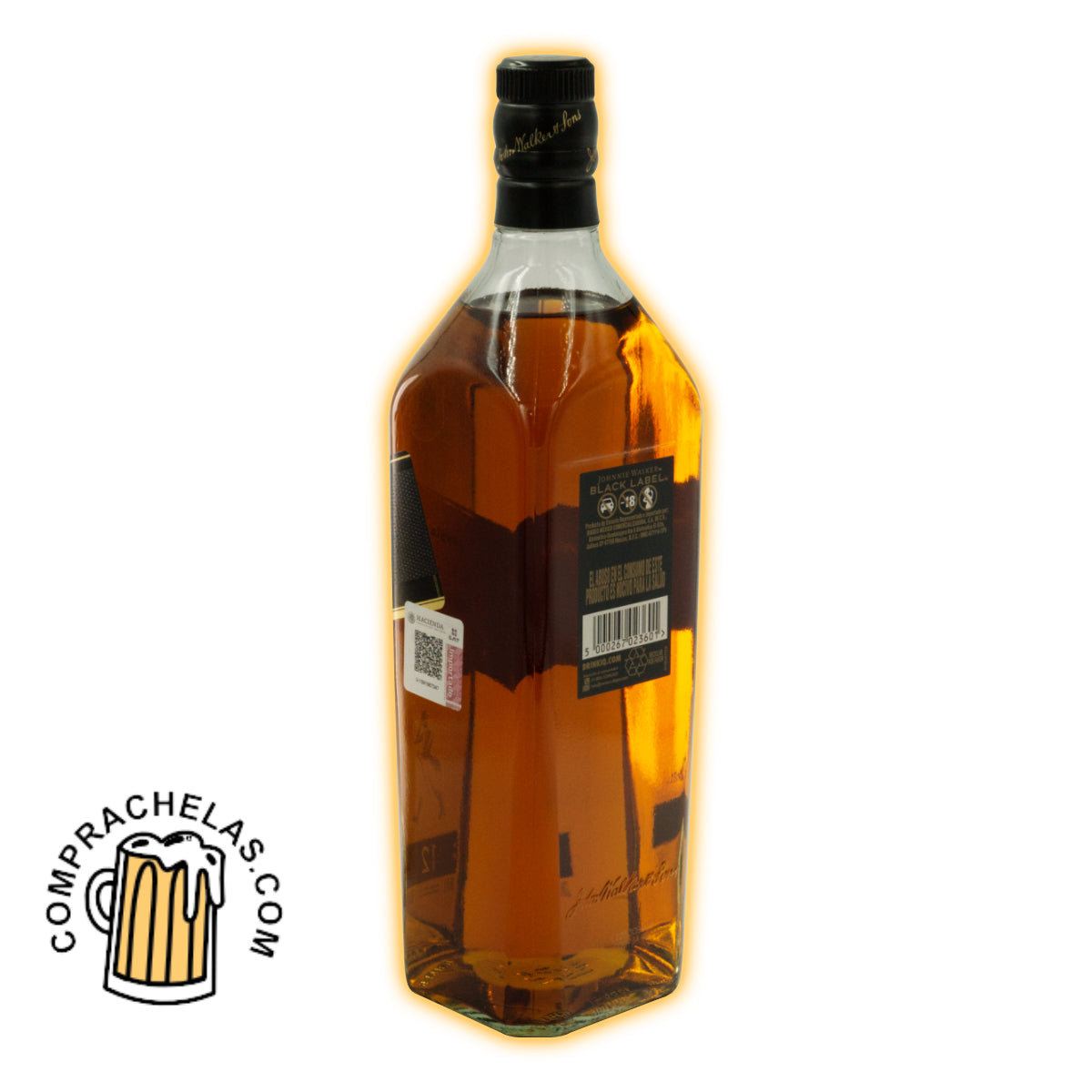 Experimenta el Lujo de Whisky Johnnie Walker Black Label en CompraChelas y CompraTequila