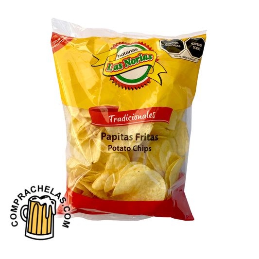Papa Frita Tradicional Las Norias 90grs: Sabor Inigualable en Cada Crujido, Calidad Premium de la Tierra a tu Paladar