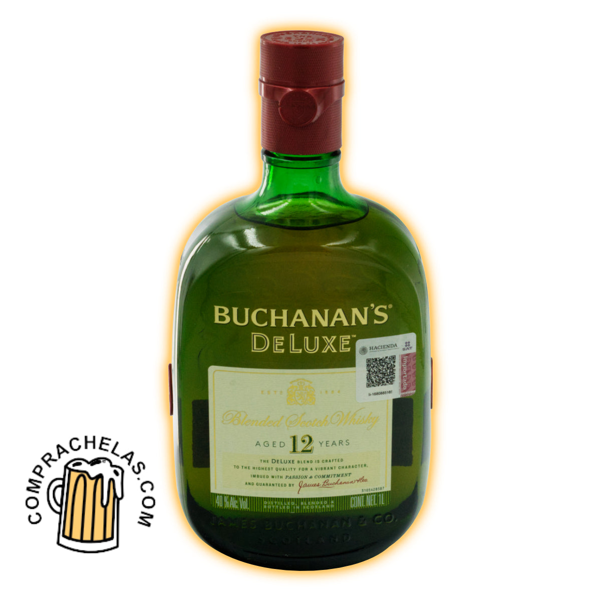 Whisky Buchanan's DeLuxe 12 Años: Elegancia Escocesa en una Botella