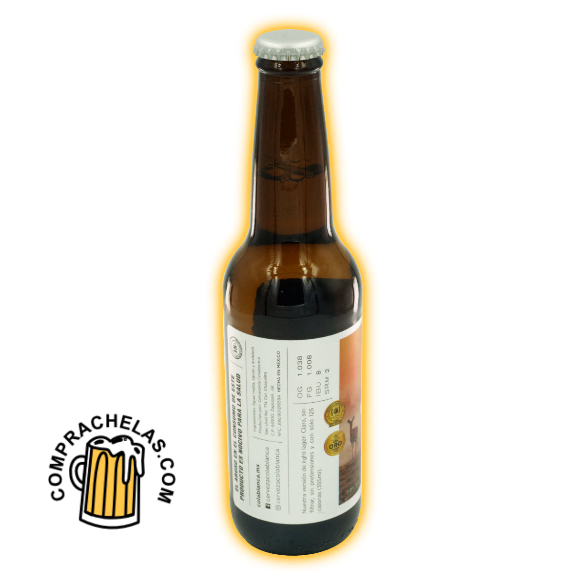 Colablanca Venadita: Cerveza Light Lager Ganadora de 2 Medallas de Oro