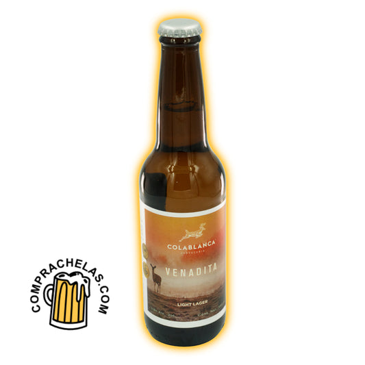 Colablanca Venadita: Light Lager Beer Winner of 2 Gold Medals