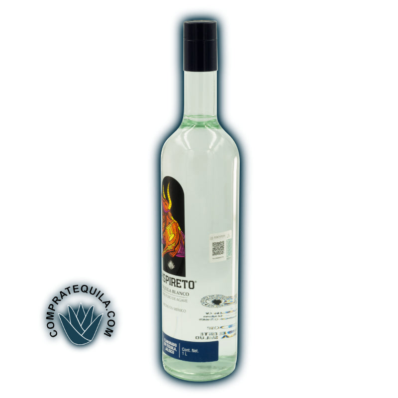 Tequila Pispireto: El auténtico sabor del tequila blanco 100% puro de agave de Tequila Jalisco - 40% Alc. Vol. ¡Disfrútalo en una botella de 1 lt elaborada por Tequilera Santa Teresa!