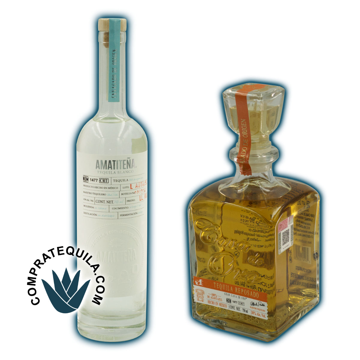 Tequila Amatiteña Blanco: La pureza sin aditivos en cada sorbo, disponible en Compratequila.com