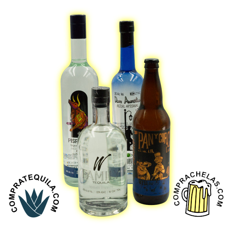 Regalos del Día del Padre: Combina Tequila Artesanal y Cerveza en Comprachelas.com y Compratequila.com