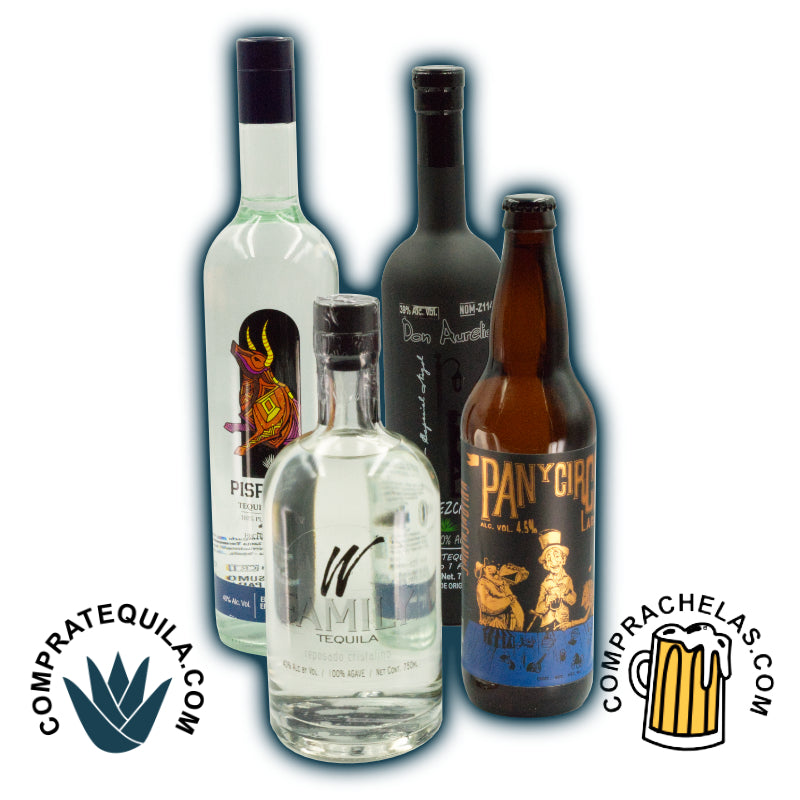 Regalos del Día del Padre: Combina Tequila Artesanal y Cerveza en Comprachelas.com y Compratequila.com