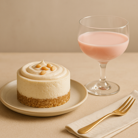 Receta: Cheesecake con crema de piñón y base de almendra | Tuilerie Moments