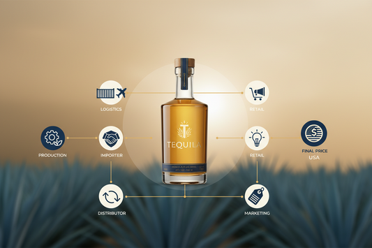 Cómo Calcular el Precio Ideal de una Botella de Tequila para Exportación