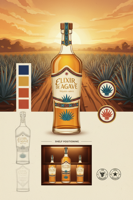 Cómo Diseñar una Marca de Tequila que Venda en Estados Unidos