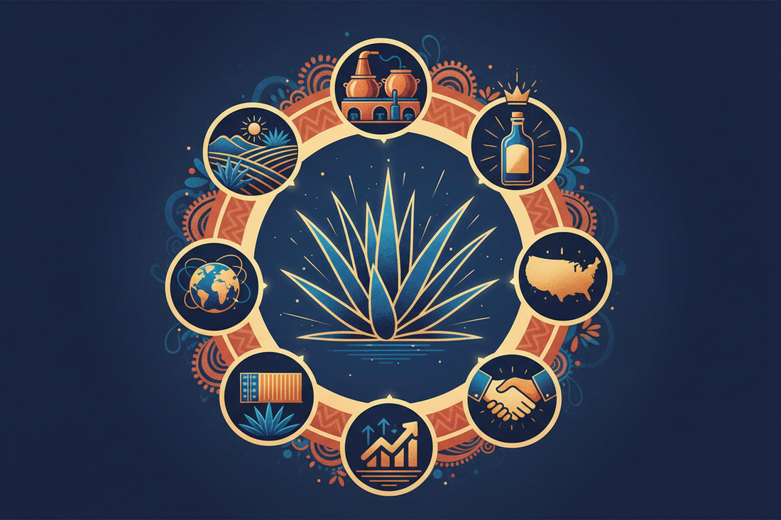 Las 8 Etapas Para Crear una Marca Exportable de Tequila o Mezcal