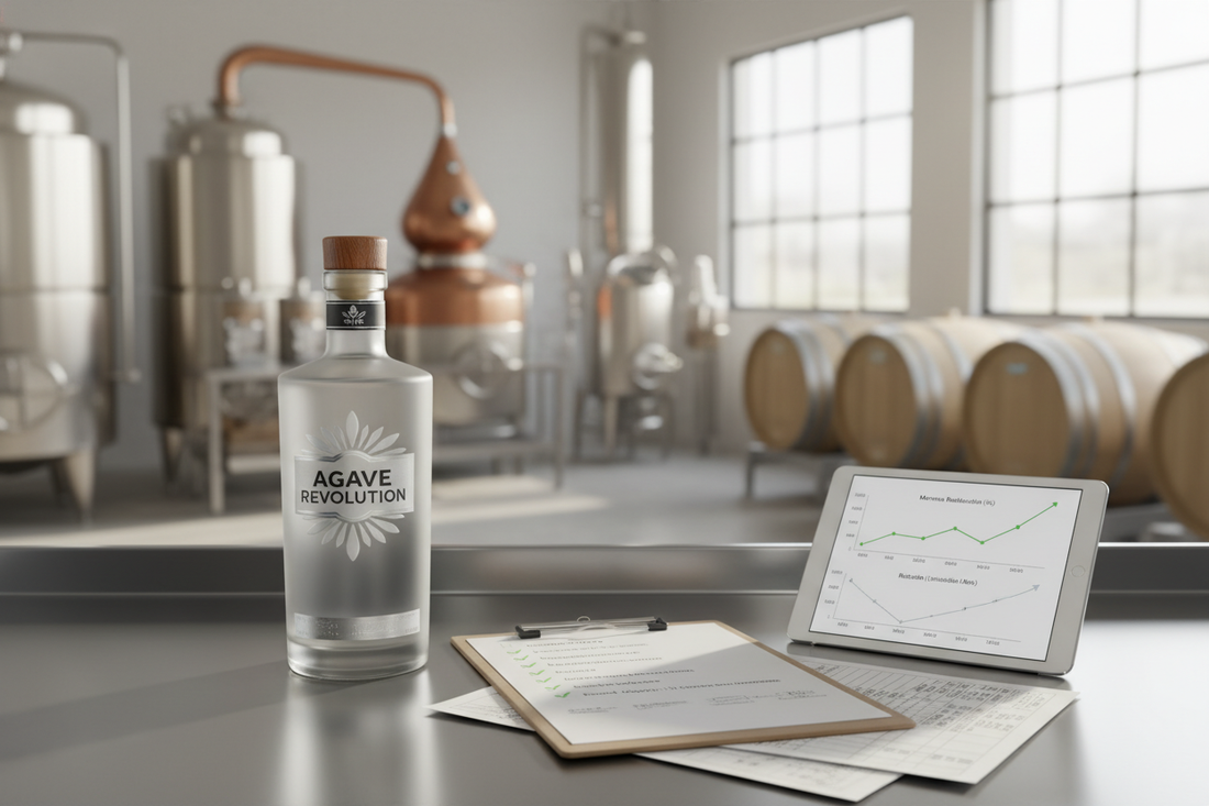 Checklist definitivo de calidad para tequila: reduce mermas y duplica rotación | TequilaWhiteLabel