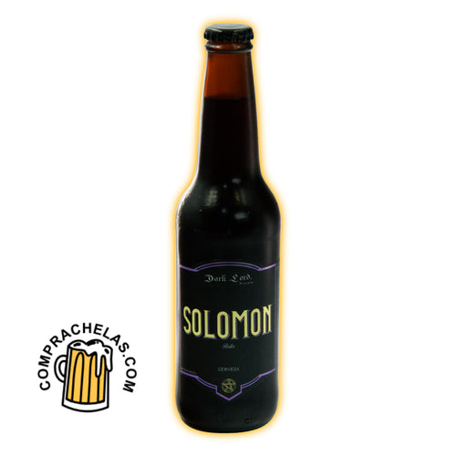 #Cerveza Solomon de Dark Lord: Sabiduría en Cada Sorbo. ¡Ordénala Ahora!